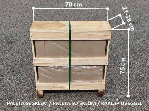 skleník VITAVIA TRITON 3800 čiré sklo 3 mm zelený